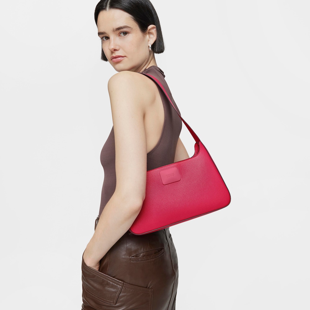 Fuchsia-colored Shoulder bag TOUS Lucia