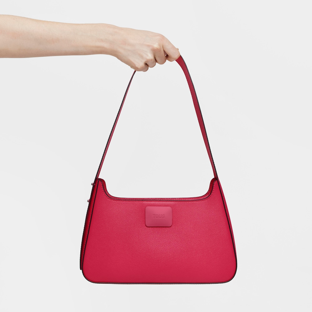 Fuchsia-colored Shoulder bag TOUS Lucia