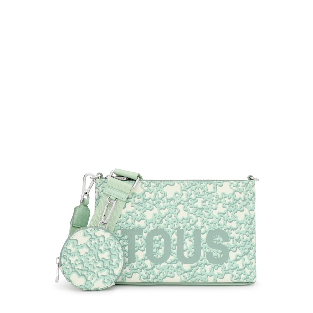 Mint green Flat Crossbody bag Kaos Mini Evolution