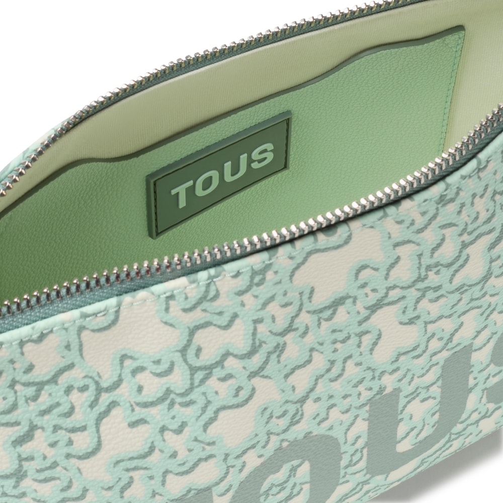 Mint green Flat Crossbody bag Kaos Mini Evolution