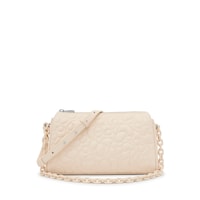 Bandolera grande de piel beige TOUS Greta