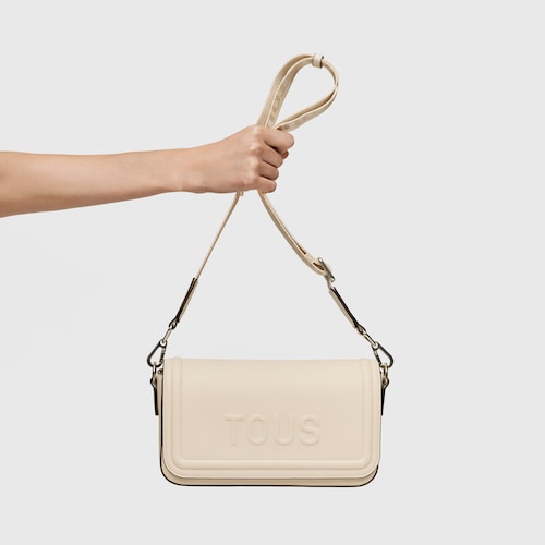 Bandolera mediana beige TOUS La Rue New