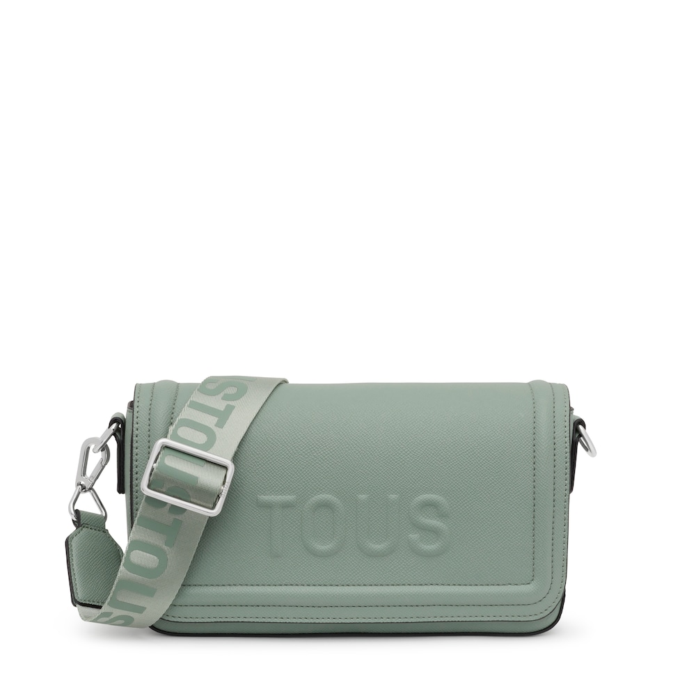 Bandolera mediana gris piedra TOUS La Rue New image number 0