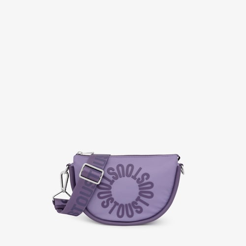 Bandolera mediana lila oscuro TOUS Miranda Soft