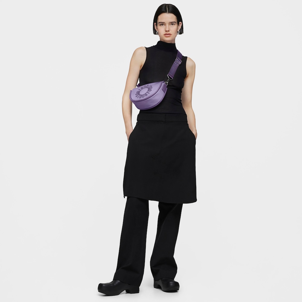 Bandolera mediana lila oscuro TOUS Miranda Soft