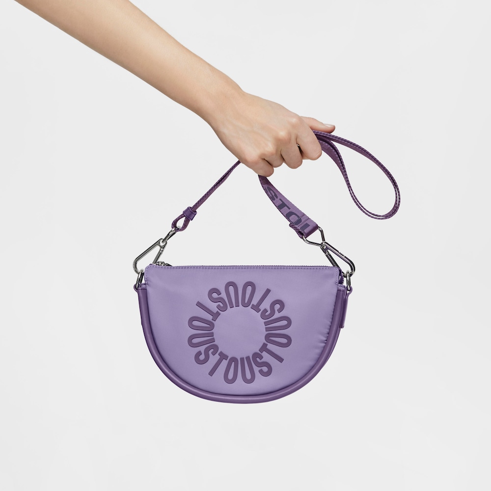 Bandolera mediana lila oscuro TOUS Miranda Soft