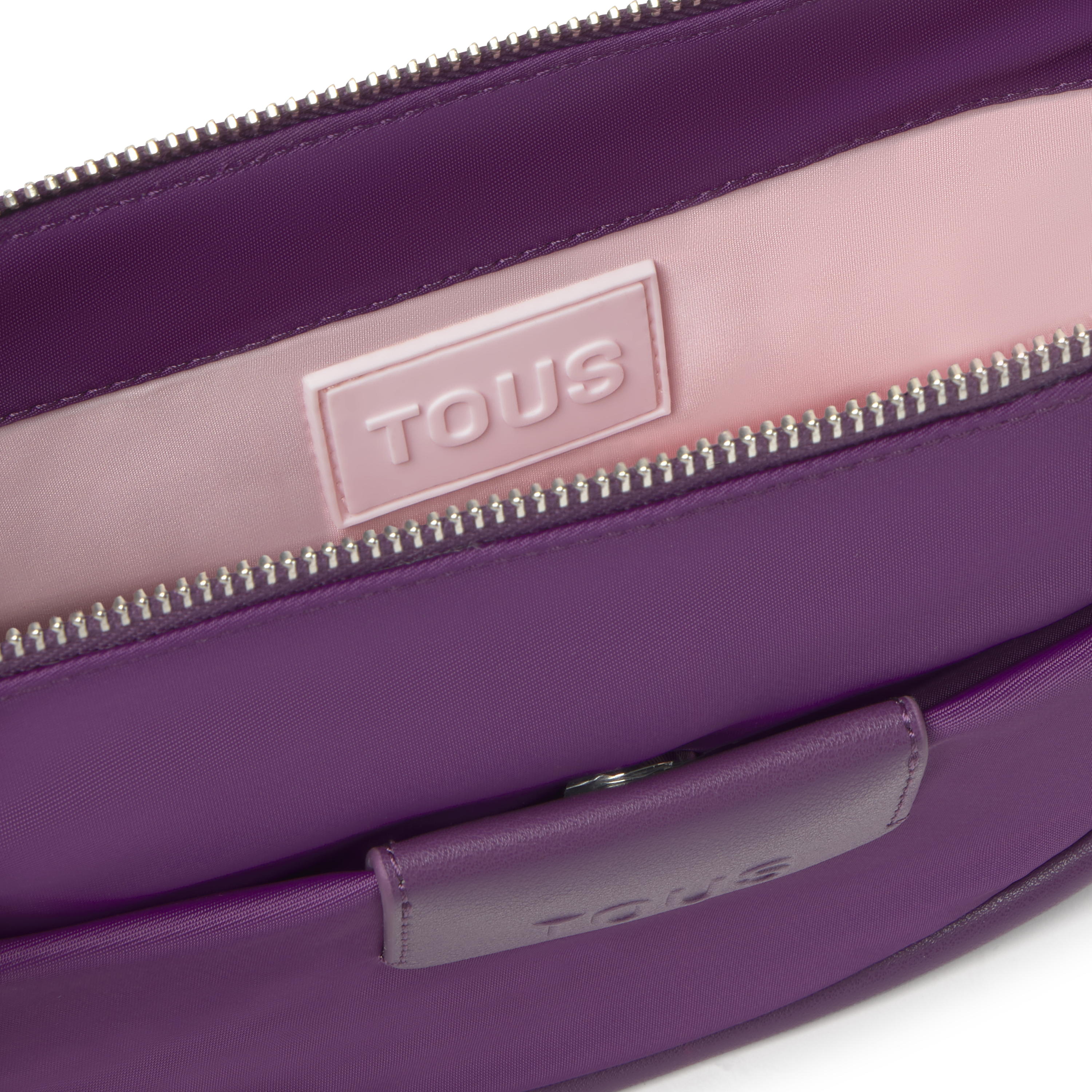 Medium purple Crossbody bag TOUS Miranda Soft New image number 2