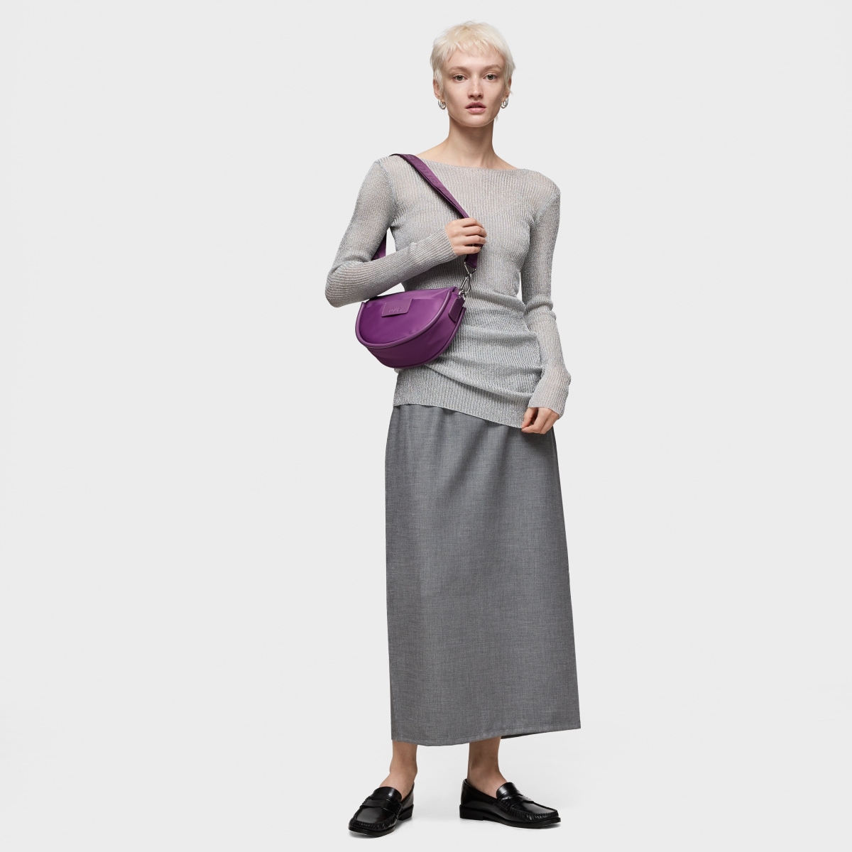 Medium purple Crossbody bag TOUS Miranda Soft New