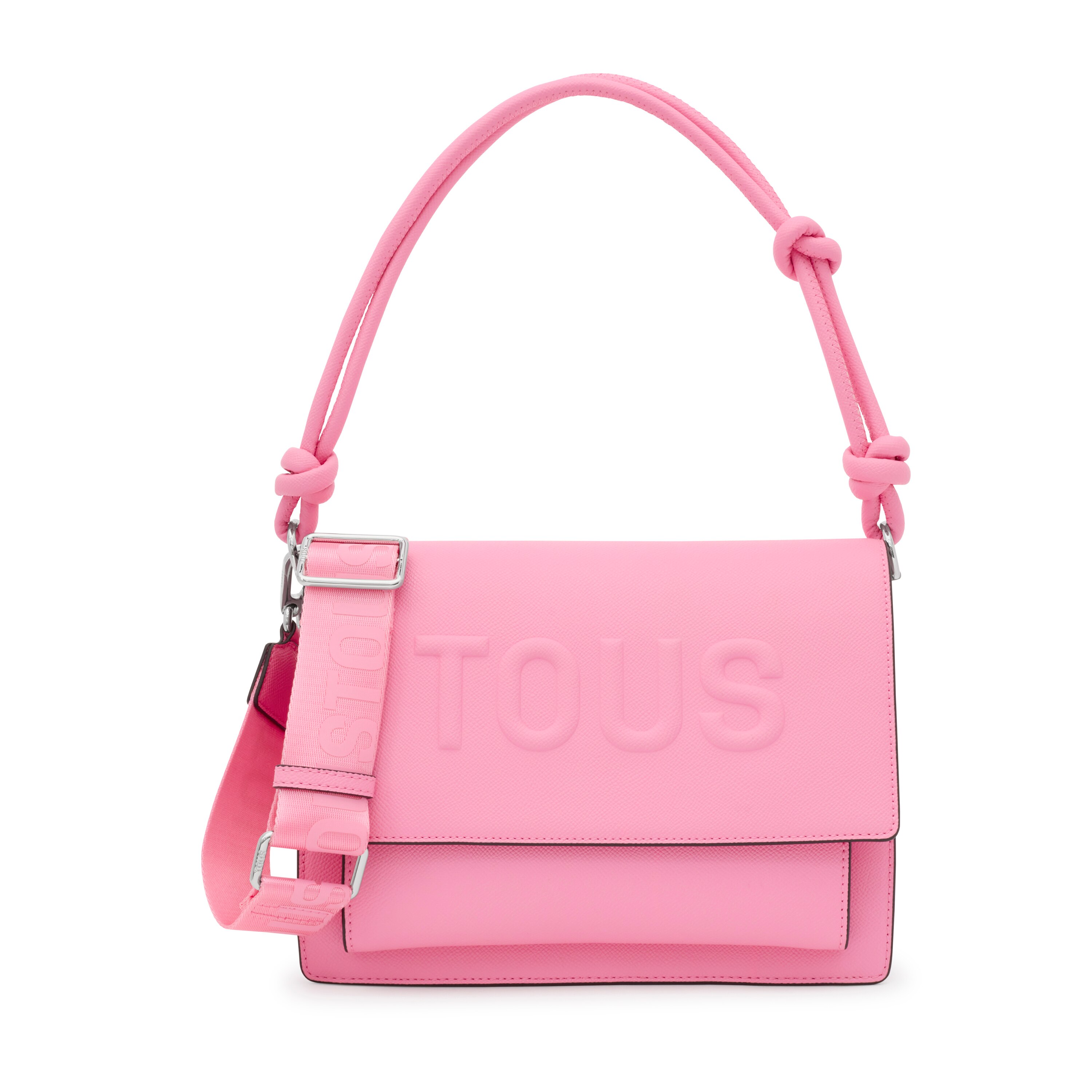 Medium pink Audree Crossbody bag TOUS La Rue New | TOUS
