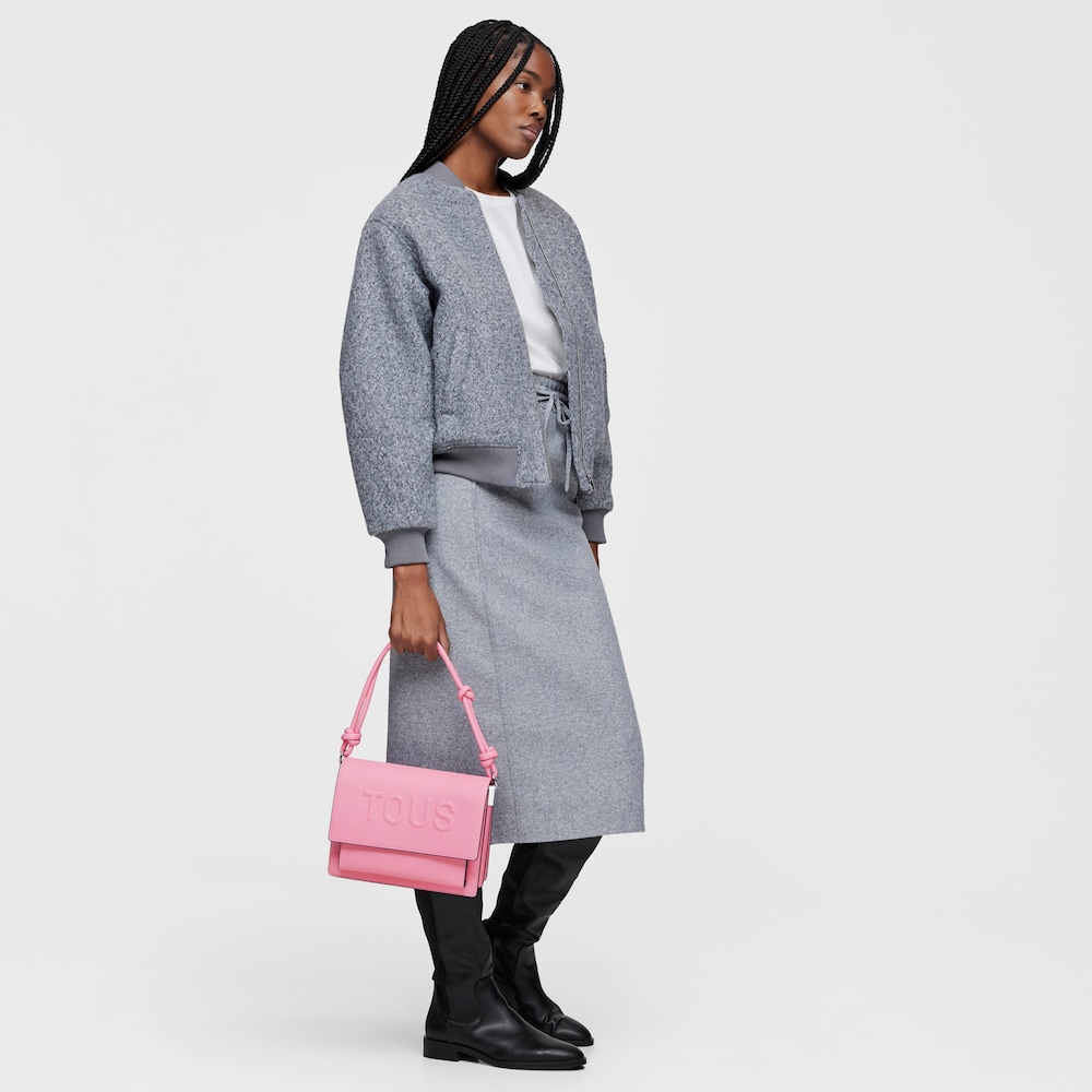 Medium pink Audree Crossbody bag TOUS La Rue New image number 5