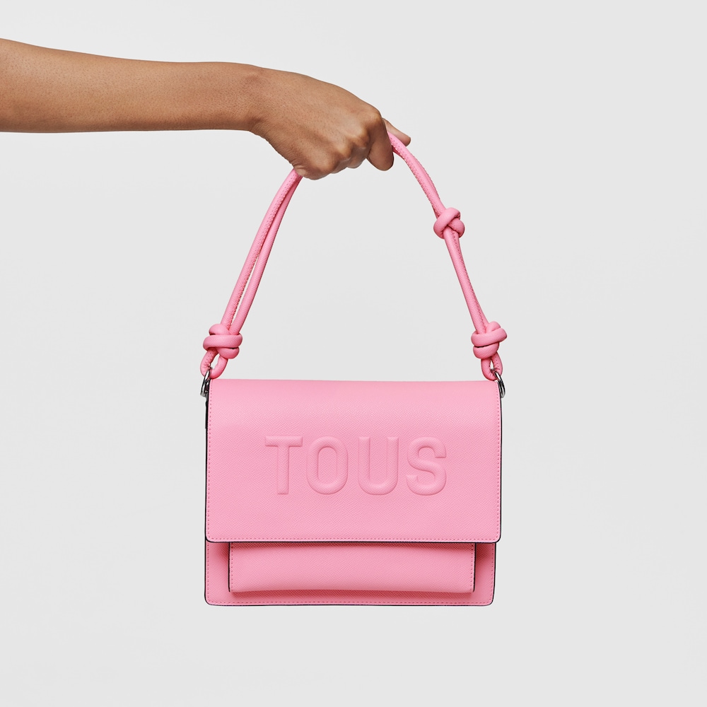 Medium pink Audree Crossbody bag TOUS La Rue New image number 6