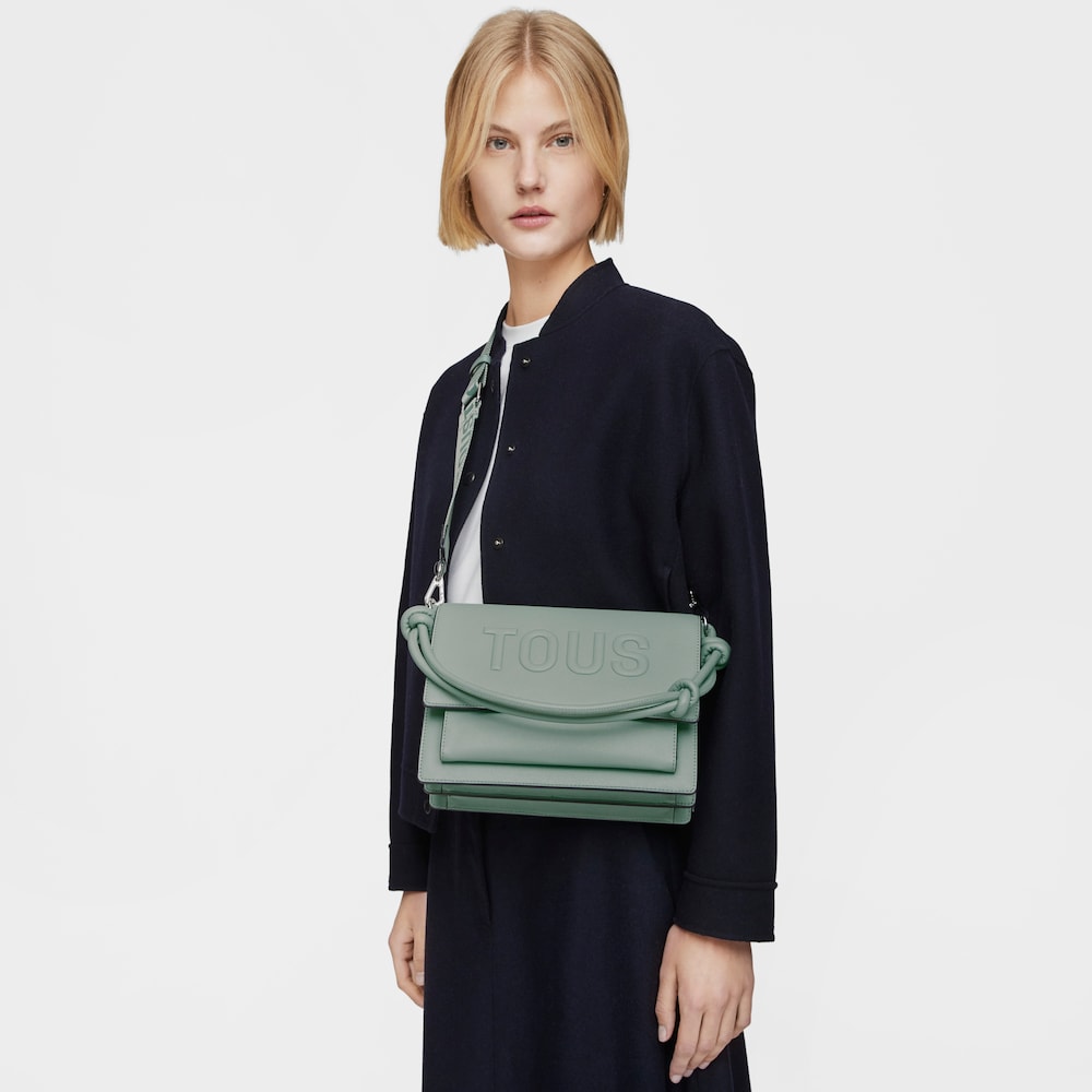 Medium stone gray Audree Crossbody bag TOUS La Rue New