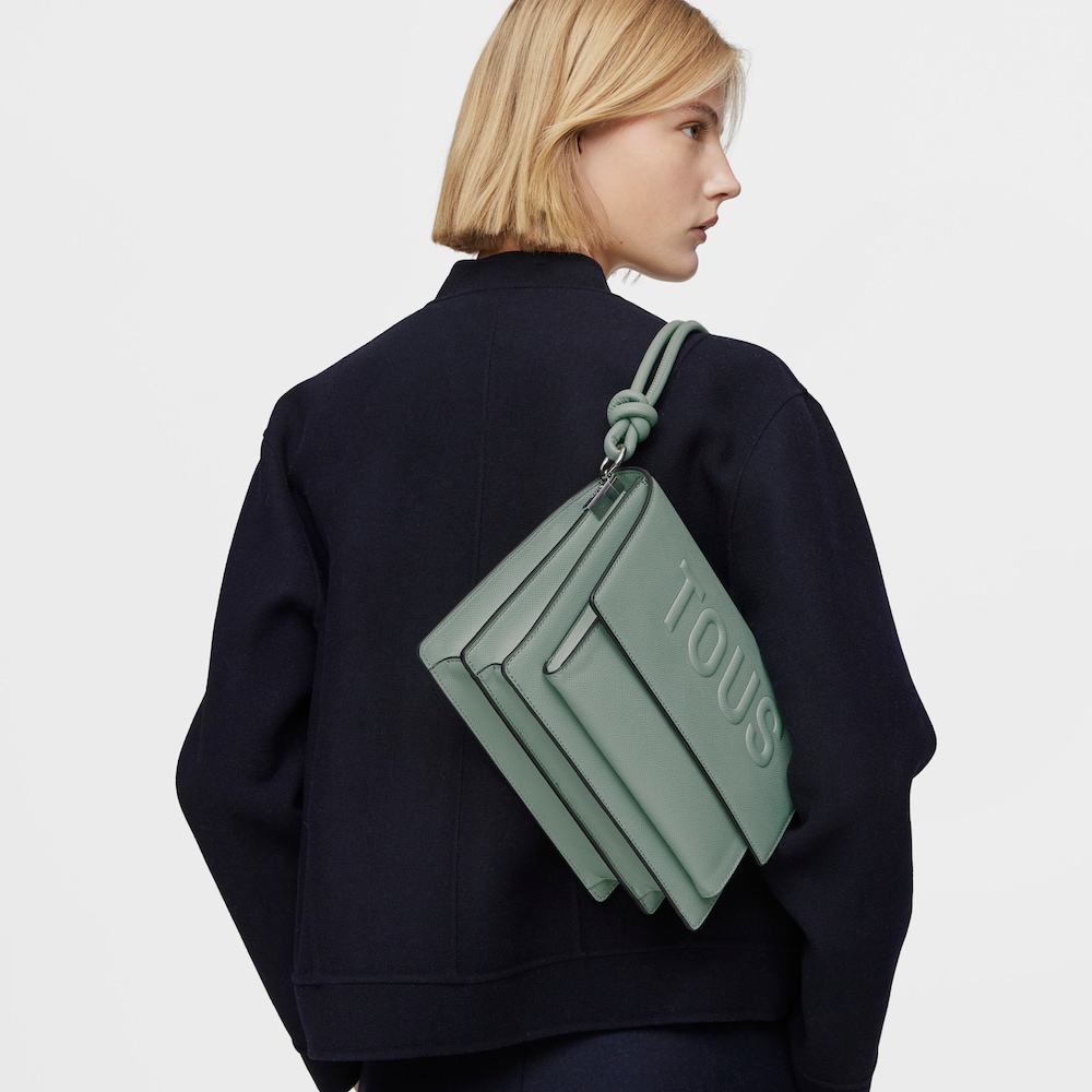 Medium stone gray Audree Crossbody bag TOUS La Rue New