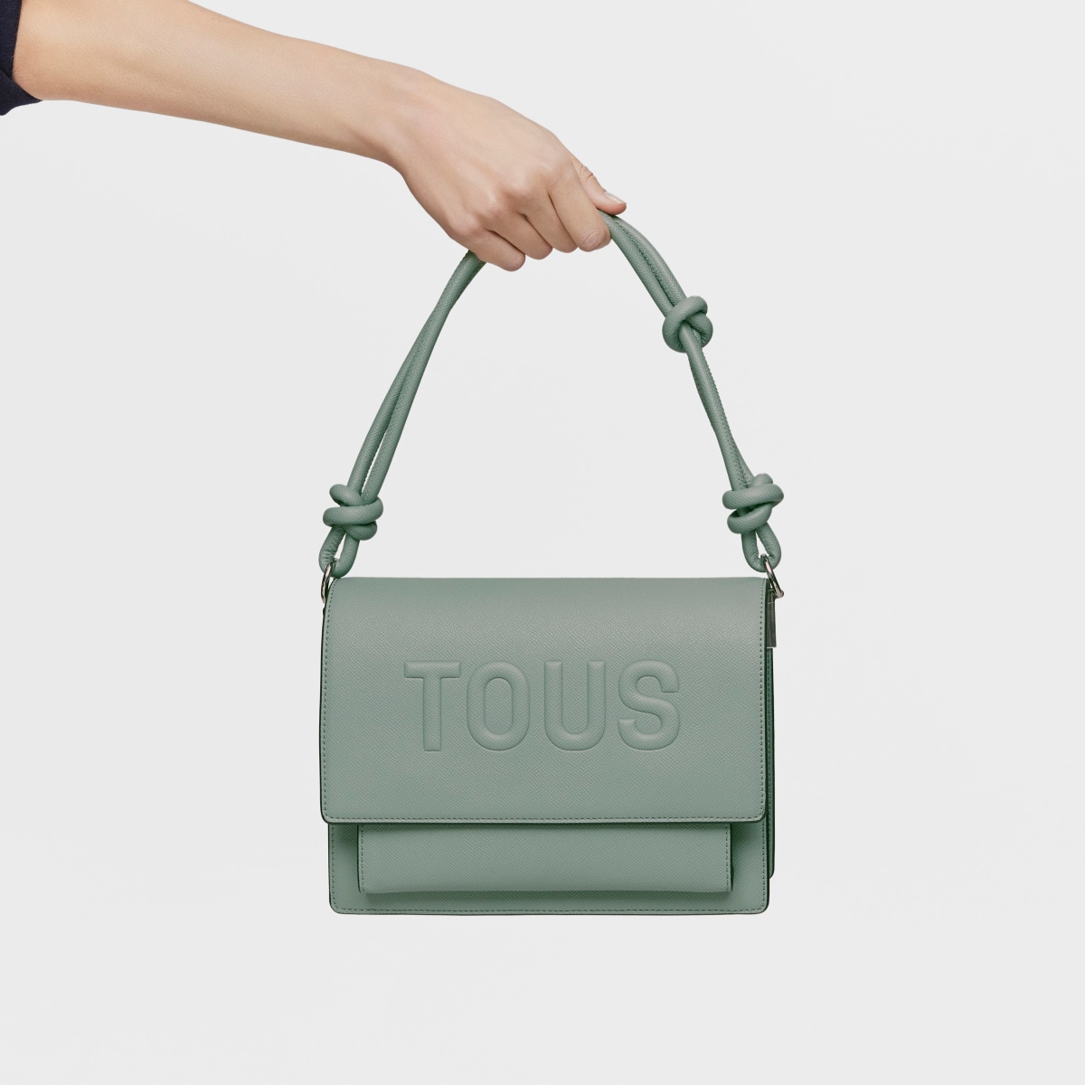 Medium stone gray Audree Crossbody bag TOUS La Rue New