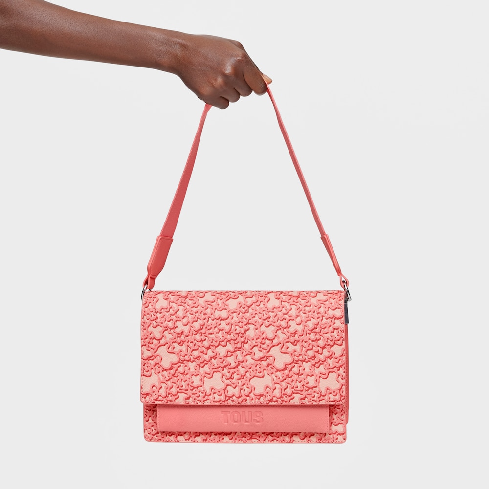 Bandolera mediana Audree coral Kaos Mini Evolution Bandolera mediana Audree coral Kaos Mini Evolution