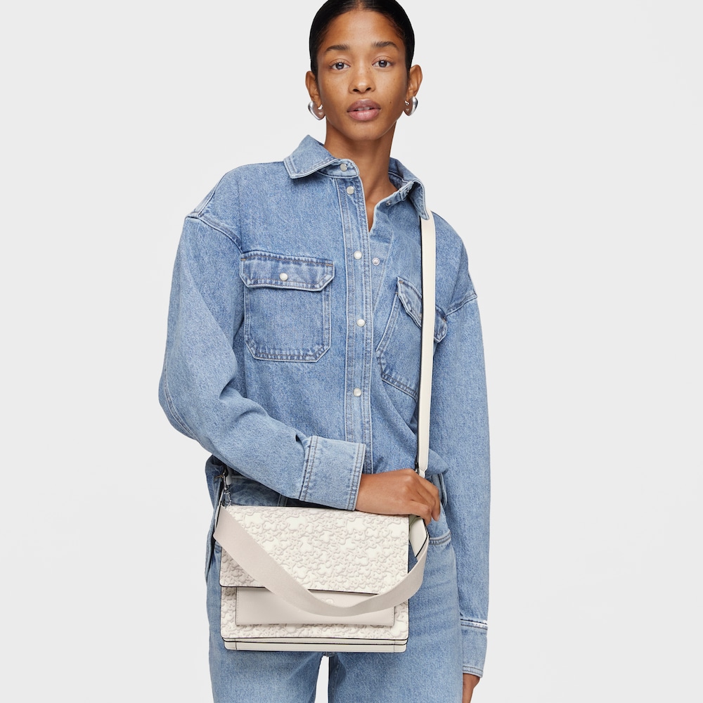 Medium light gray Audree Crossbody bag Kaos Mini Evolution