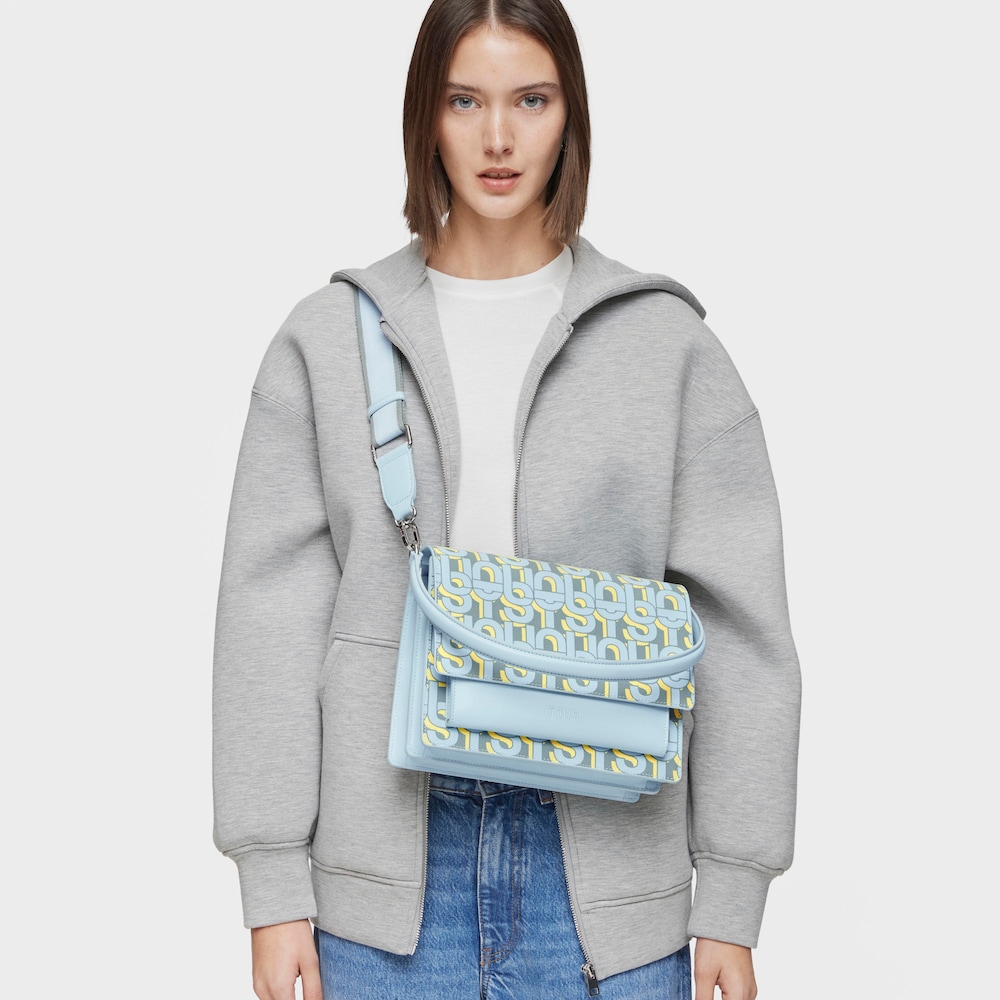 Medium light blue Audree Crossbody bag TOUS MANIFESTO Medium light blue Audree Crossbody bag TOUS MANIFESTO