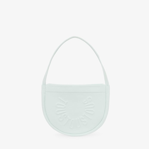 Bolso de hombro de piel azul claro TOUS Miranda