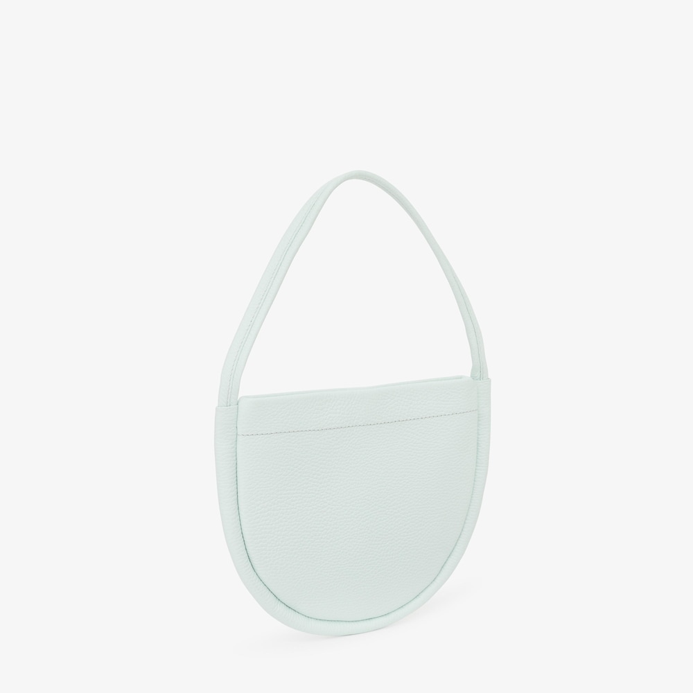 Bolso de hombro de piel azul claro TOUS Miranda