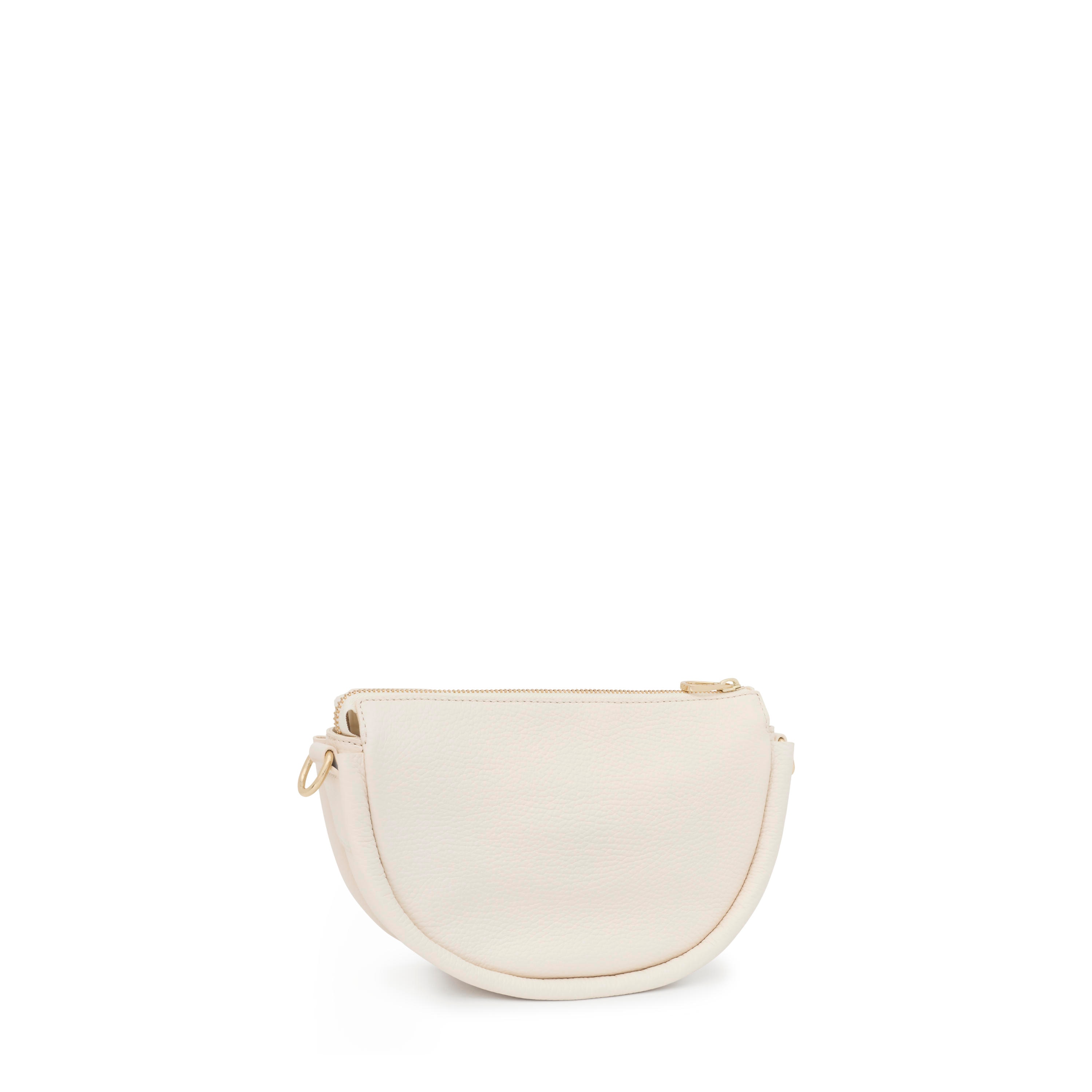 Medium beige leather Crossbody bag TOUS Miranda