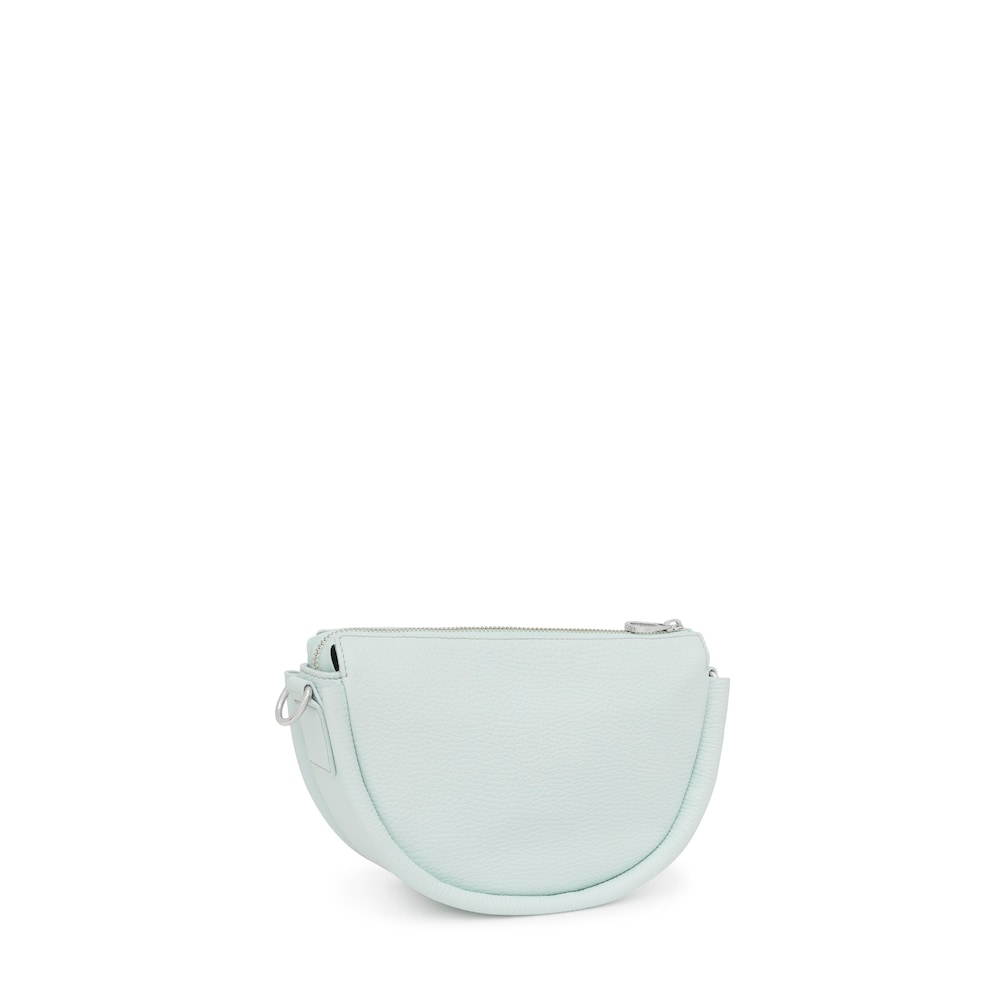 Medium light blue leather Crossbody bag TOUS Miranda