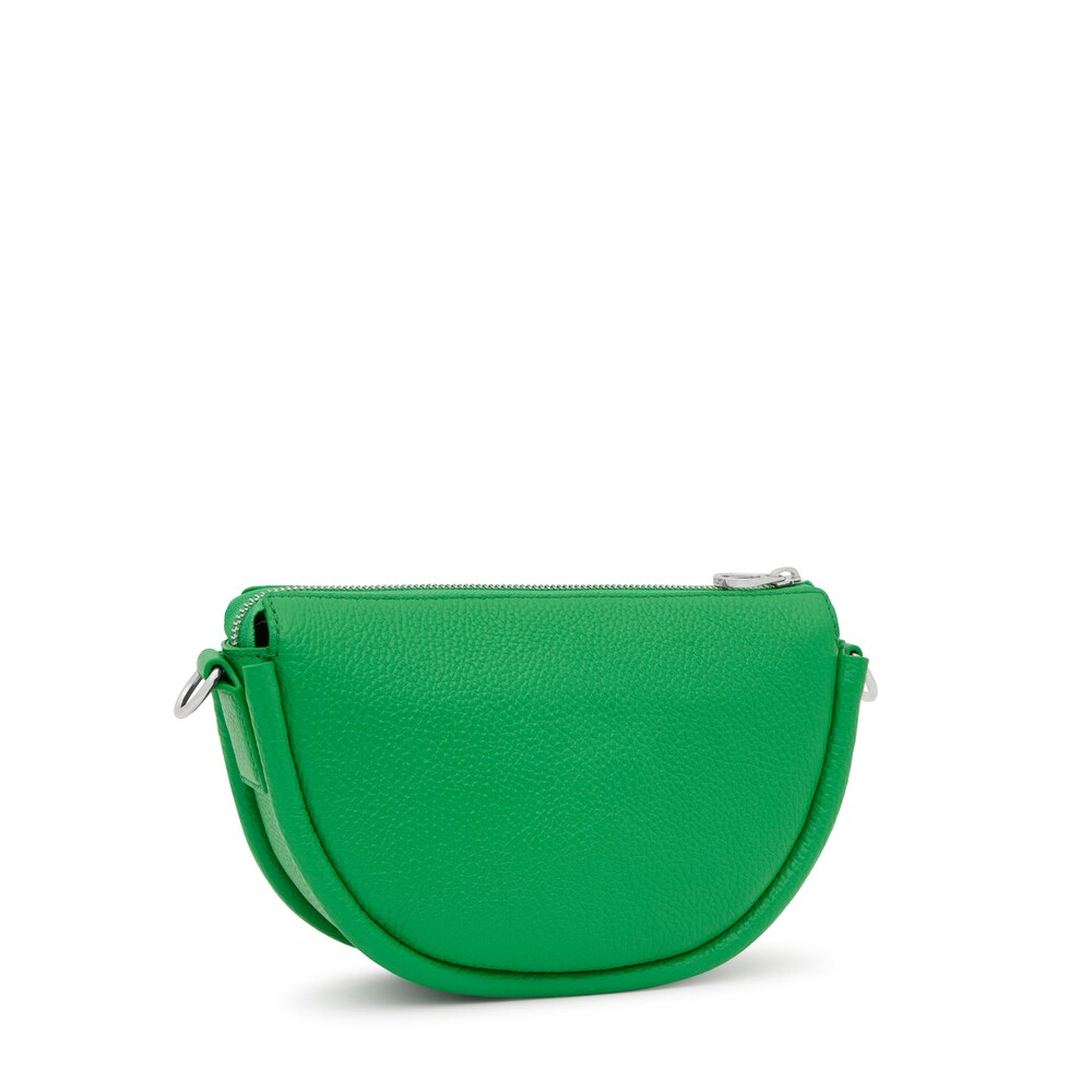 Bandolera mediana de piel verde TOUS Miranda image number 1