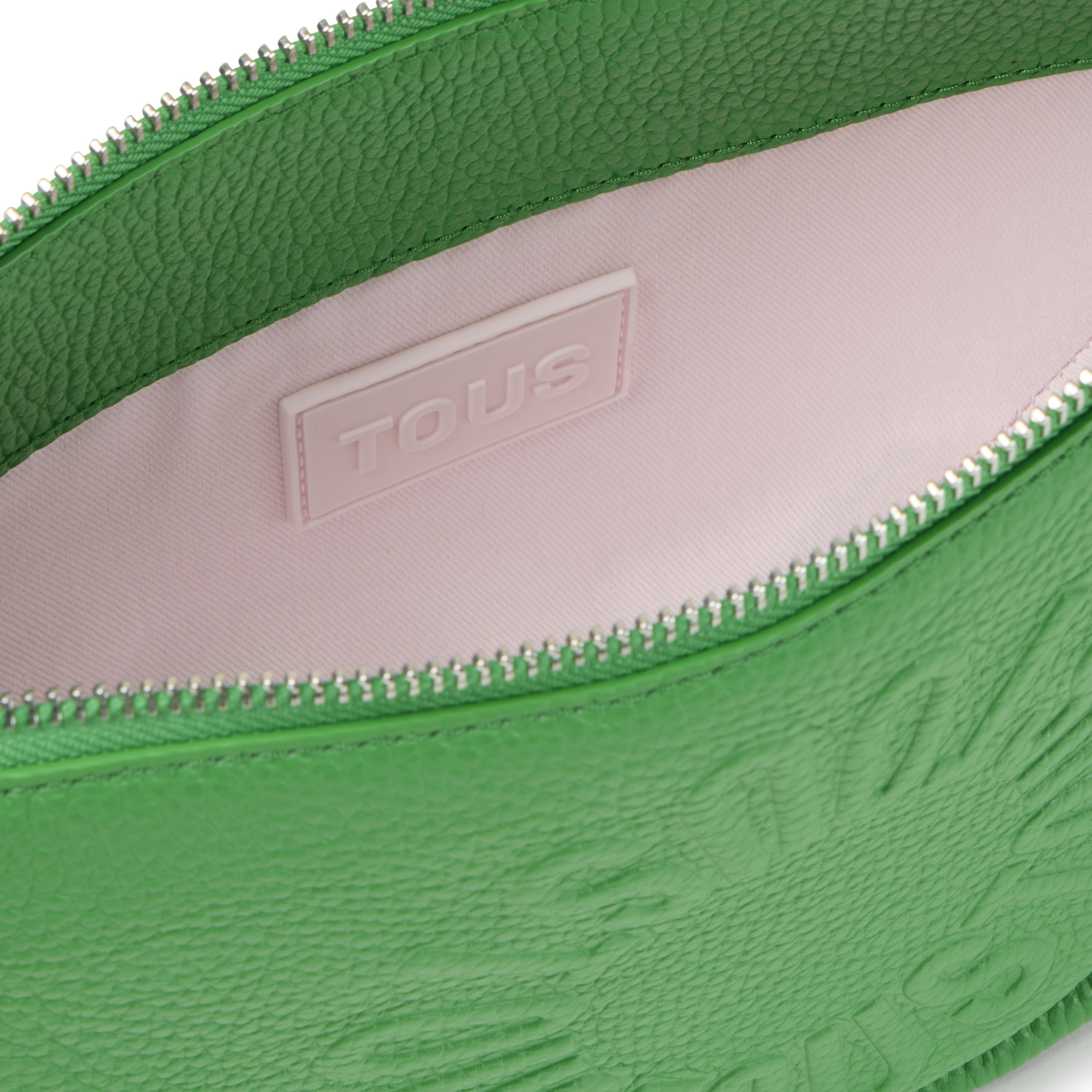 Medium green leather Crossbody bag TOUS Miranda