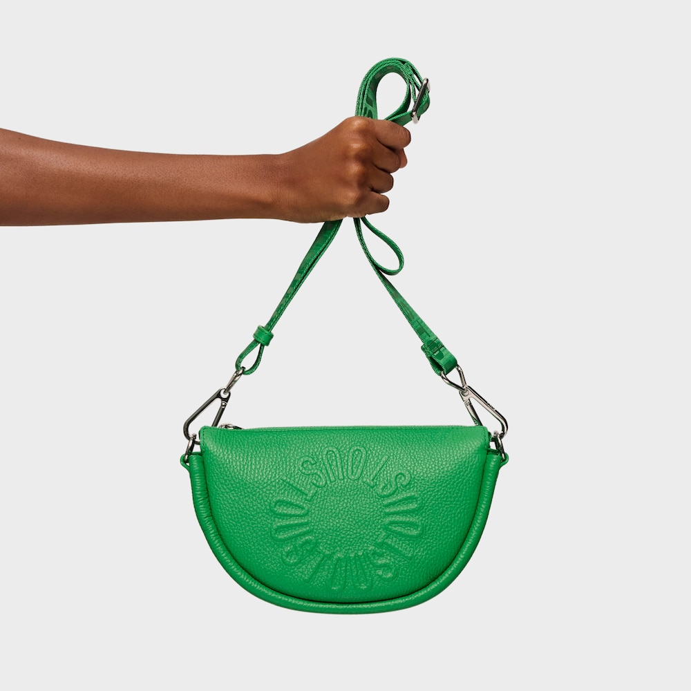 Bandolera mediana de piel verde TOUS Miranda