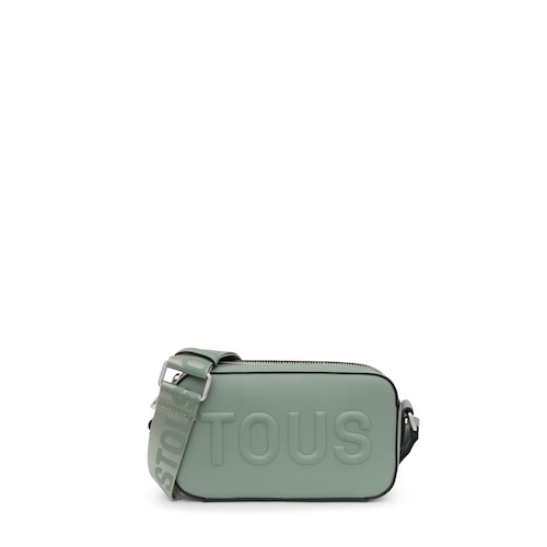 Stone gray TOUS La Rue New Crossbody reporter bag