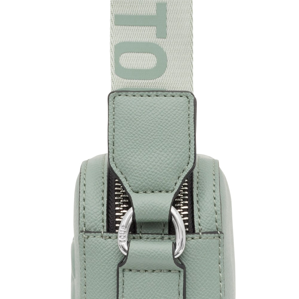Stone gray TOUS La Rue New Crossbody reporter bag