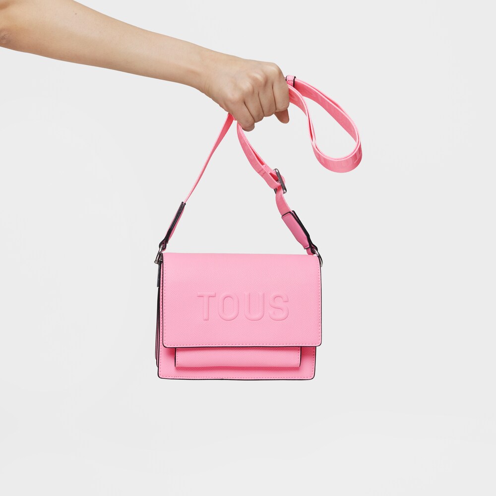 Mala de tiracolo pequena Audree rosa TOUS La Rue New