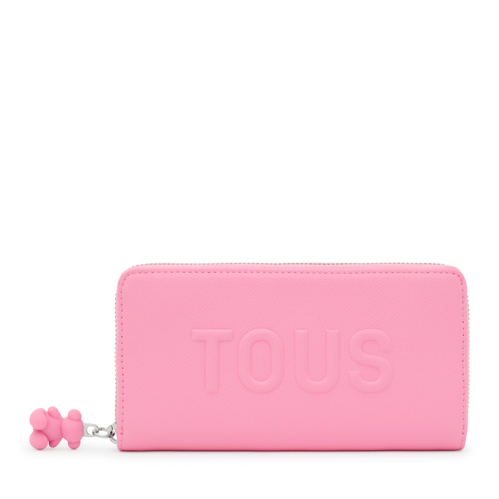 Billetera rosa TOUS La Rue New image number 0