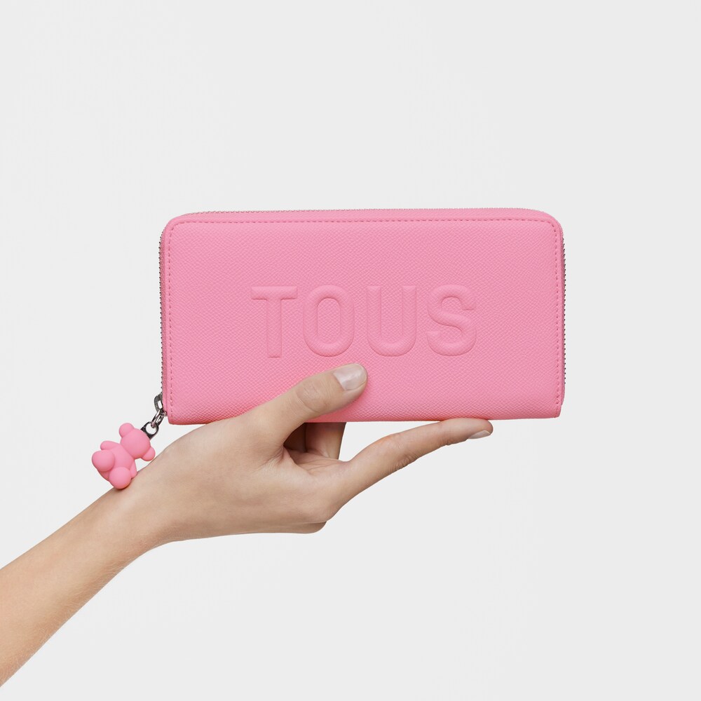 Billetera rosa TOUS La Rue New image number 3
