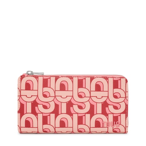 Coral-colored Wallet TOUS MANIFESTO