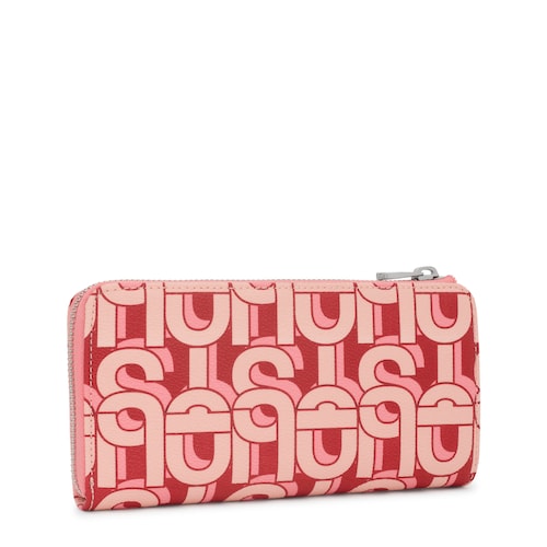 Coral-colored Wallet TOUS MANIFESTO