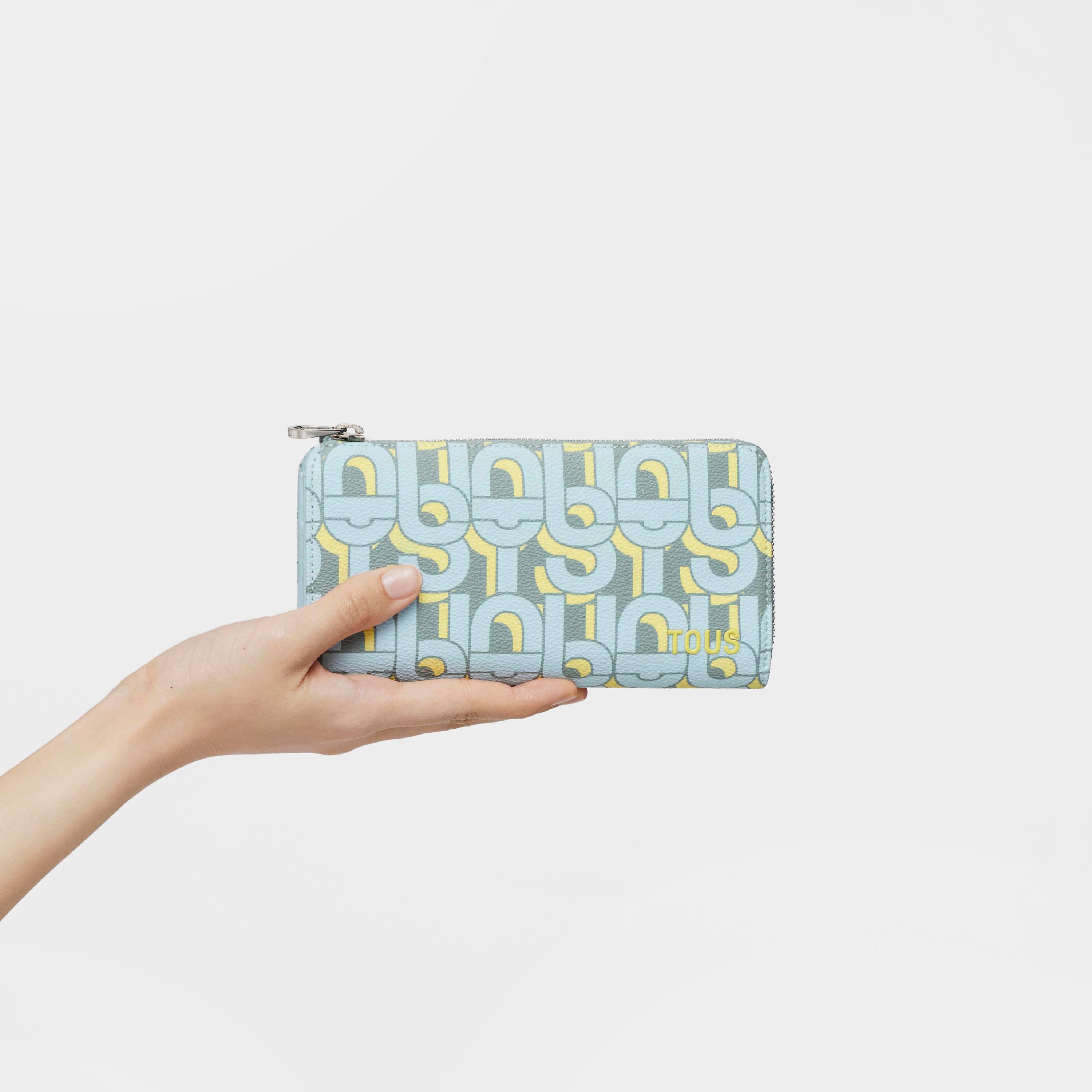 Light blue Wallet TOUS MANIFESTO