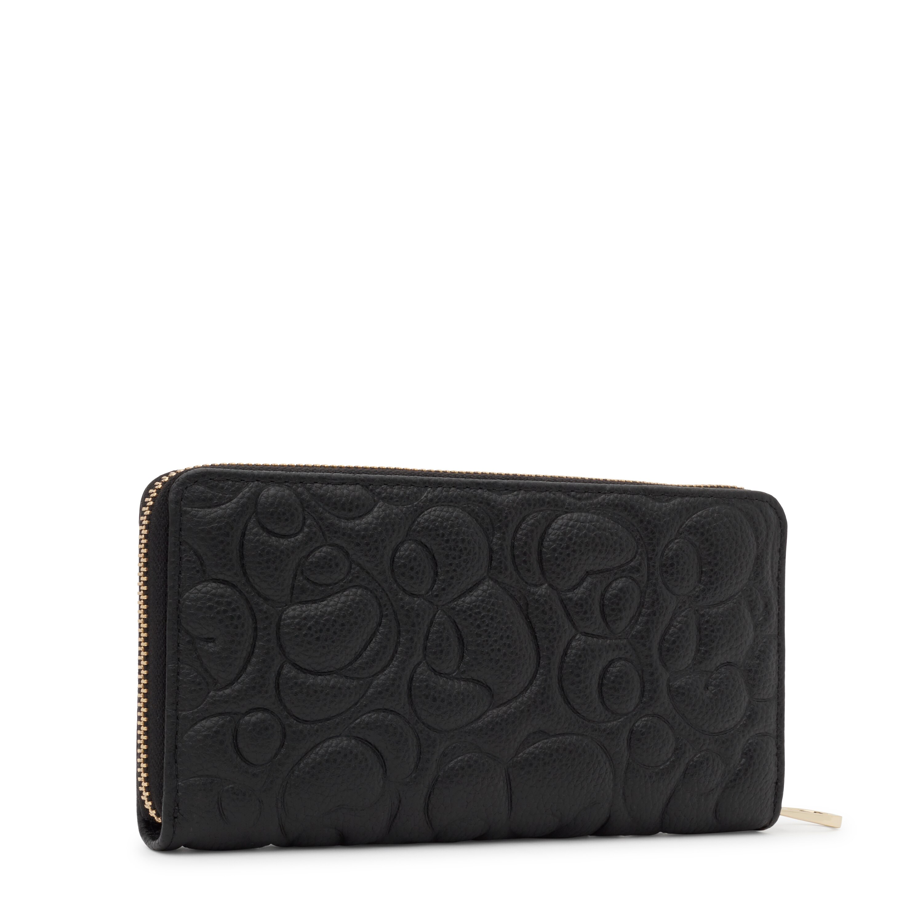 Black leather Wallet TOUS Greta