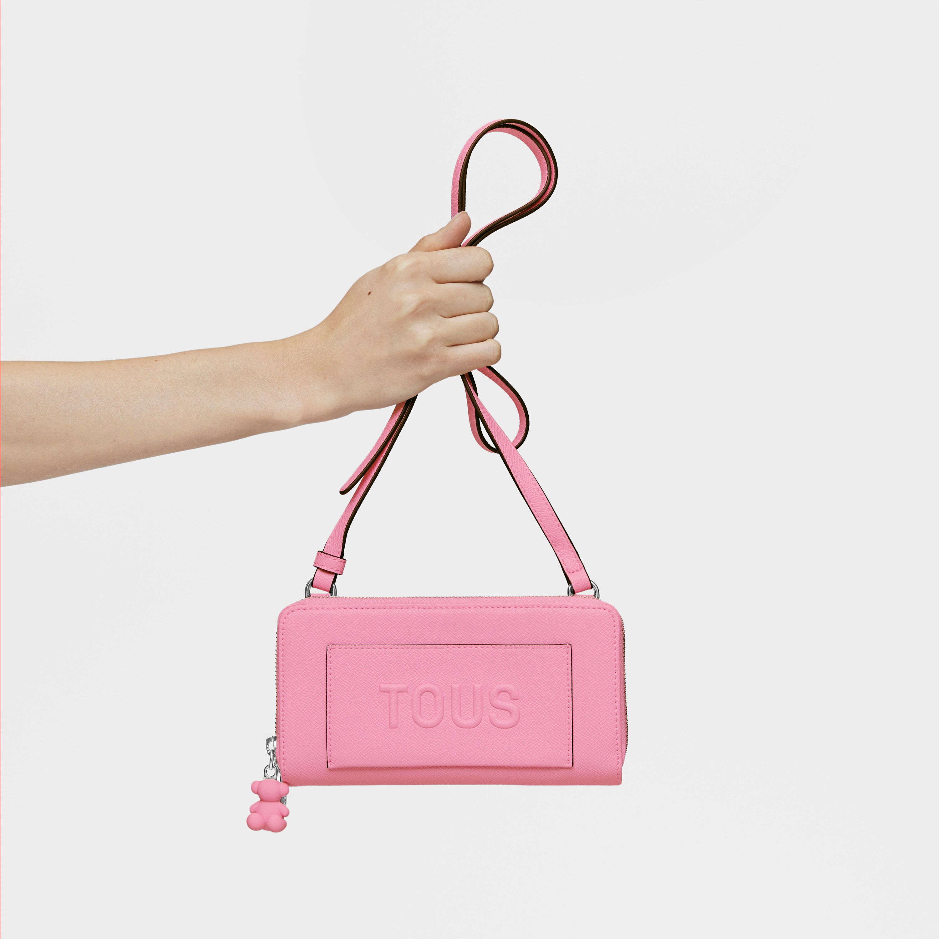 Pink Wallet-cellphone case TOUS La Rue New