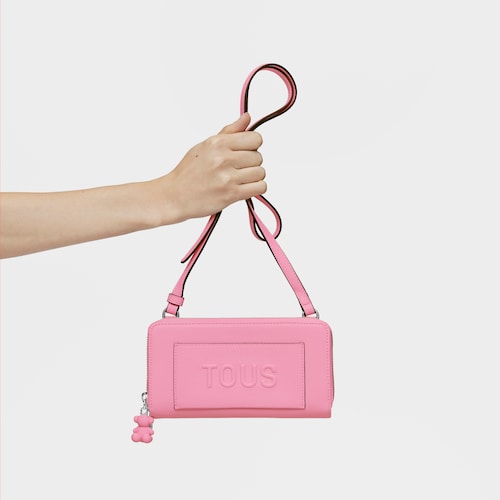 Billetera portamóvil rosa TOUS La Rue New