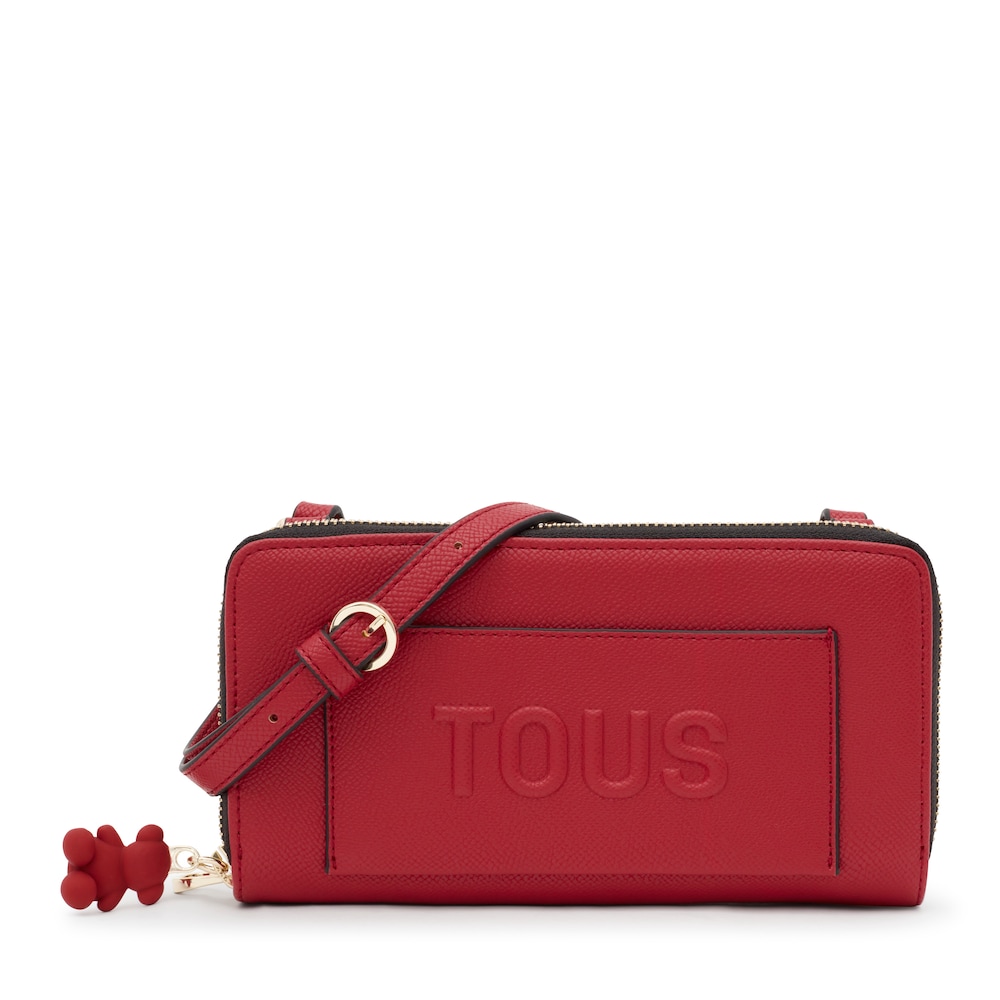 Russet Wallet-cellphone case TOUS La Rue New