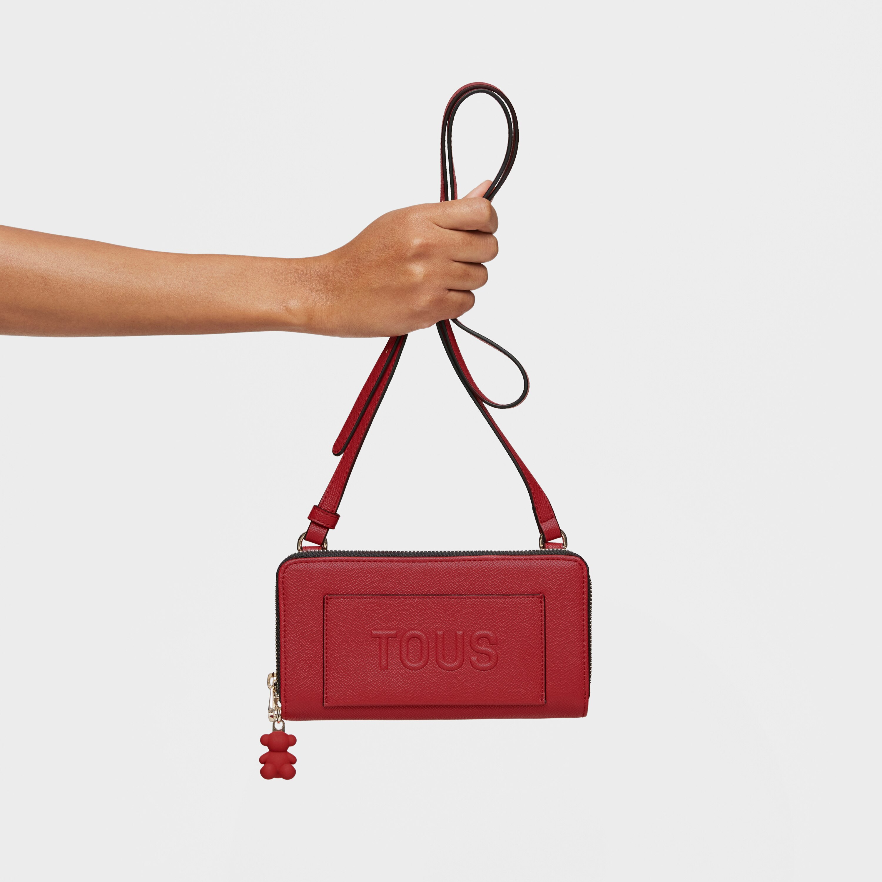 Russet Wallet-cellphone case TOUS La Rue New