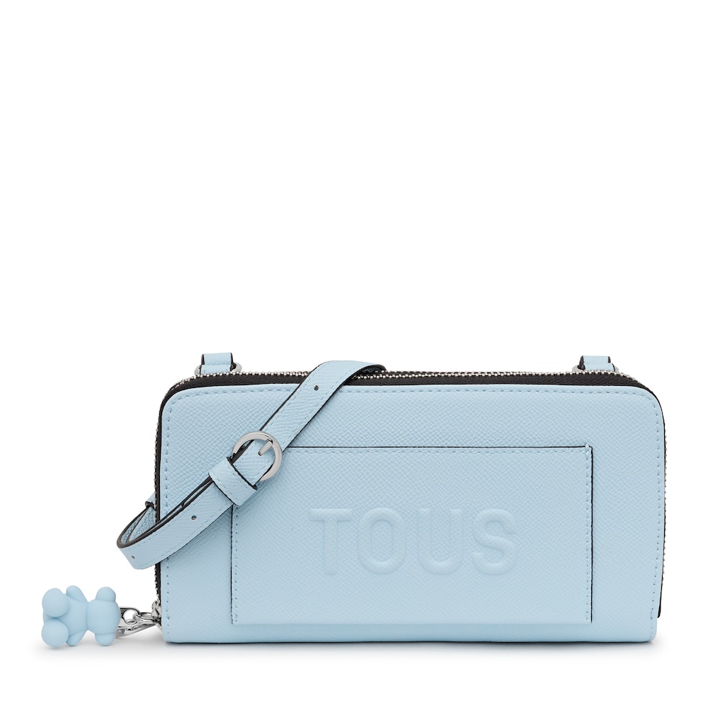 Light blue TOUS La Rue New Wallet-Cellphone case