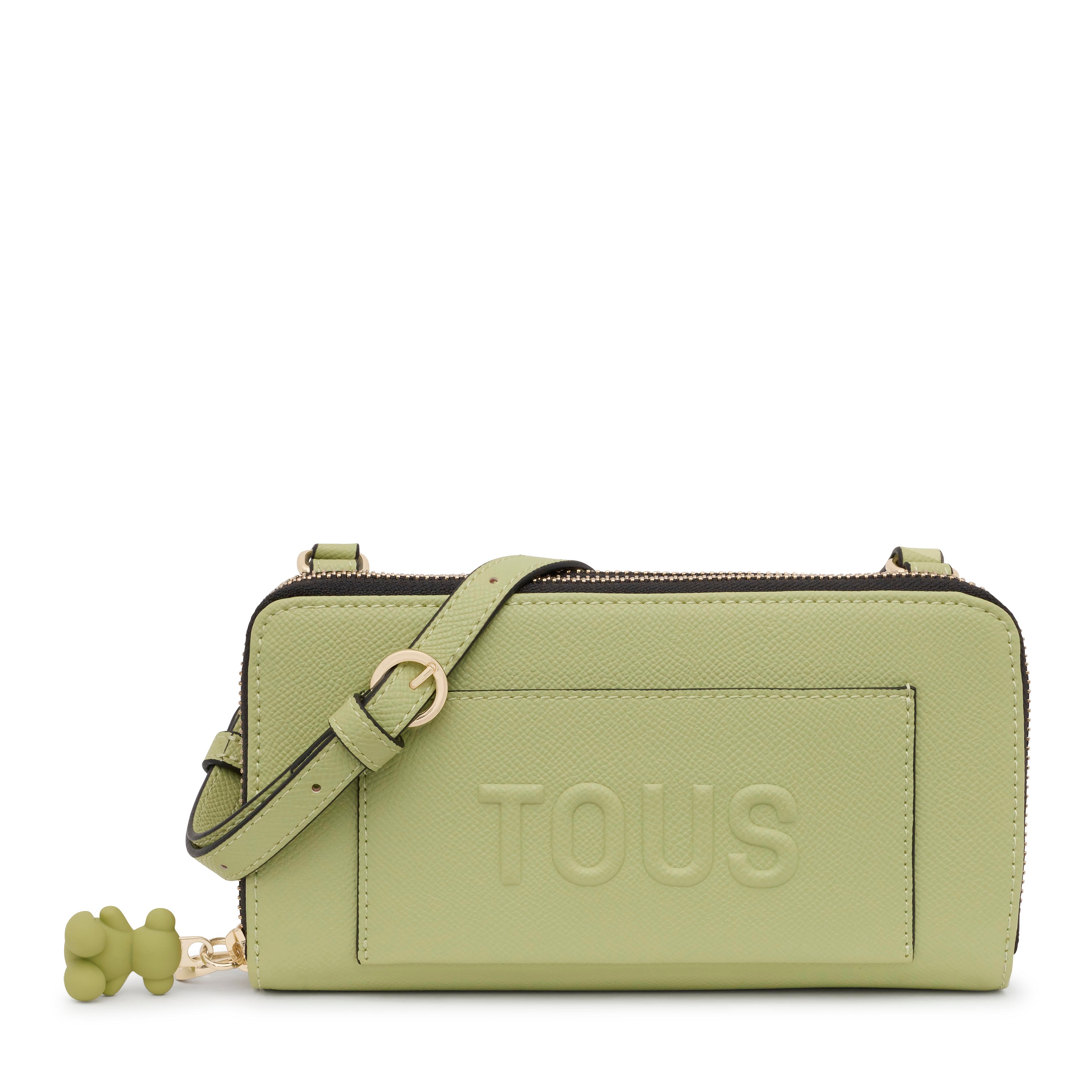 Green Wallet-cellphone case TOUS La Rue New