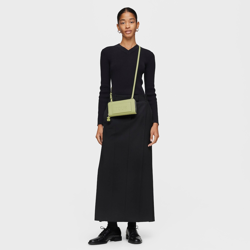 Green Wallet-cellphone case TOUS La Rue New