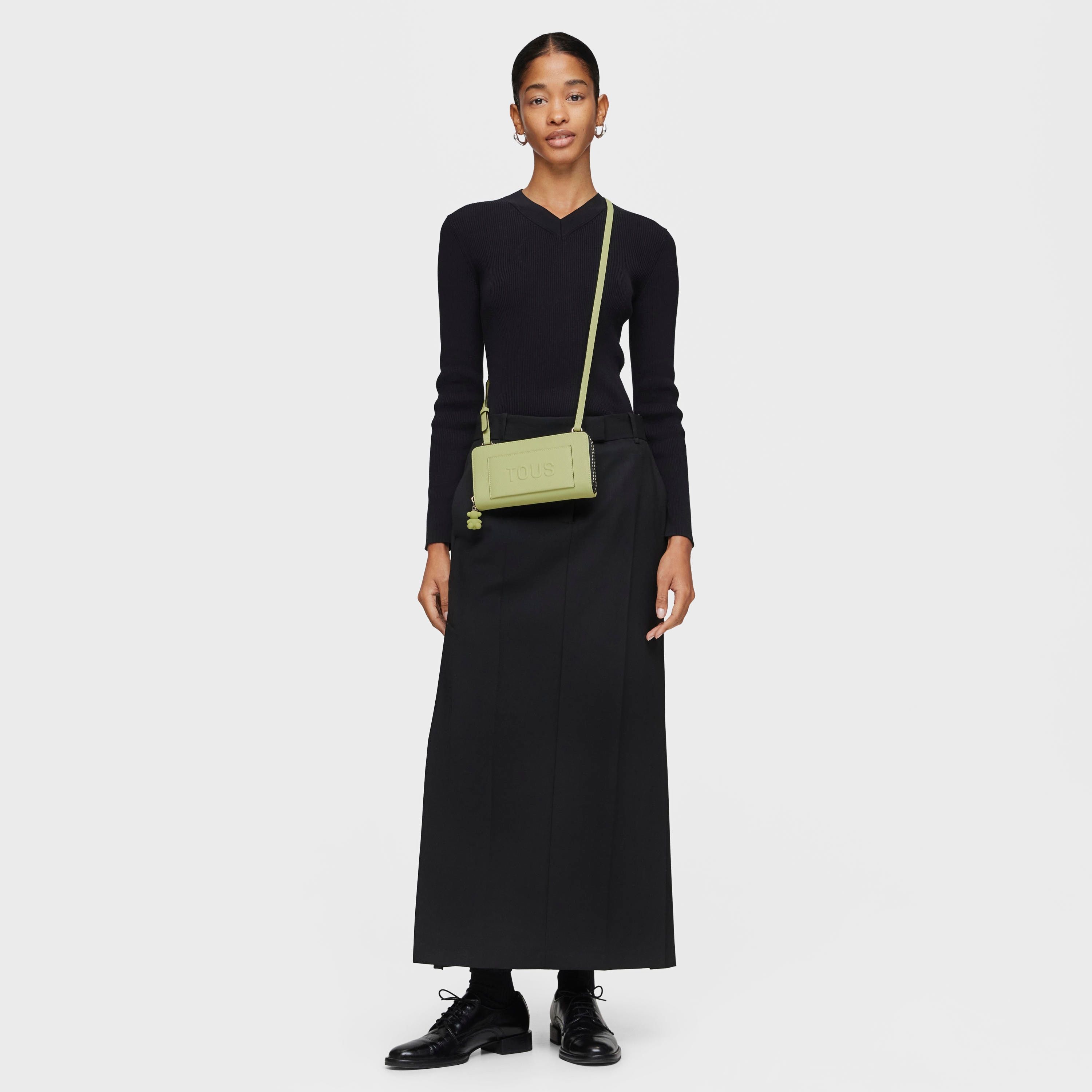 Green Wallet-cellphone case TOUS La Rue New