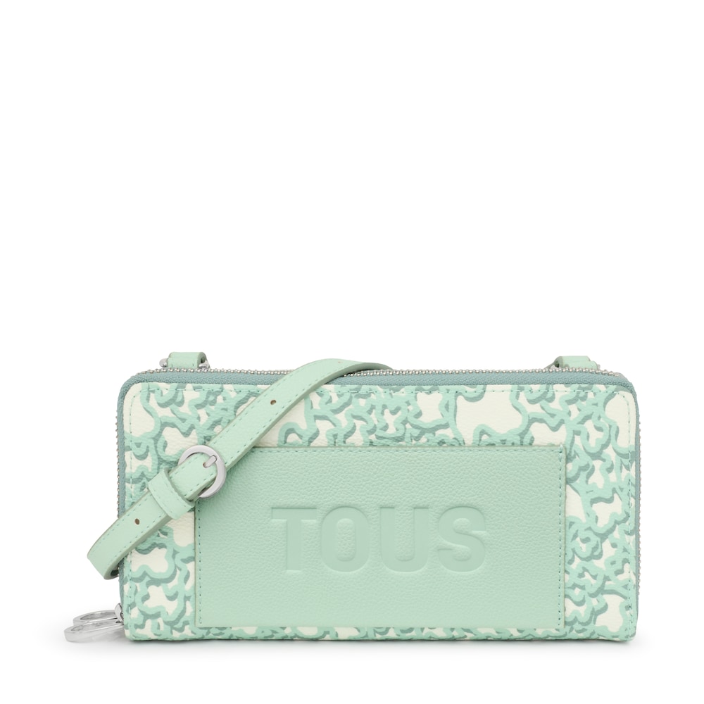 Mint green Wallet-cellphone case Kaos Mini Evolution