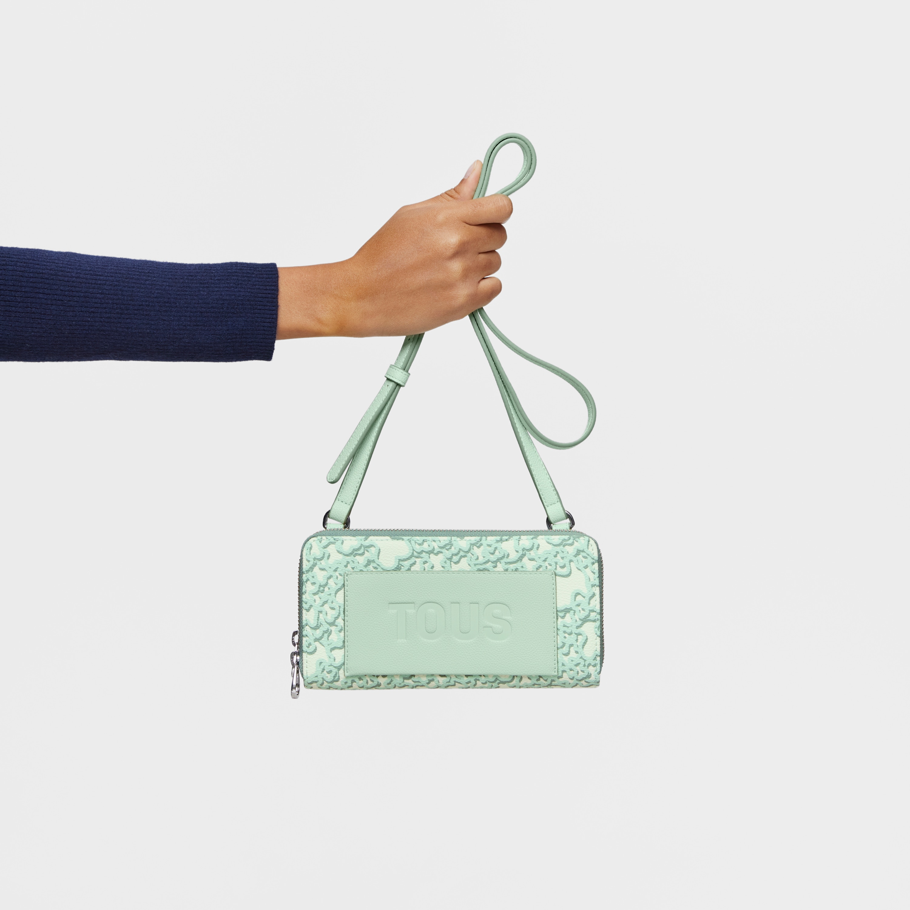 Mint green Wallet-cellphone case Kaos Mini Evolution