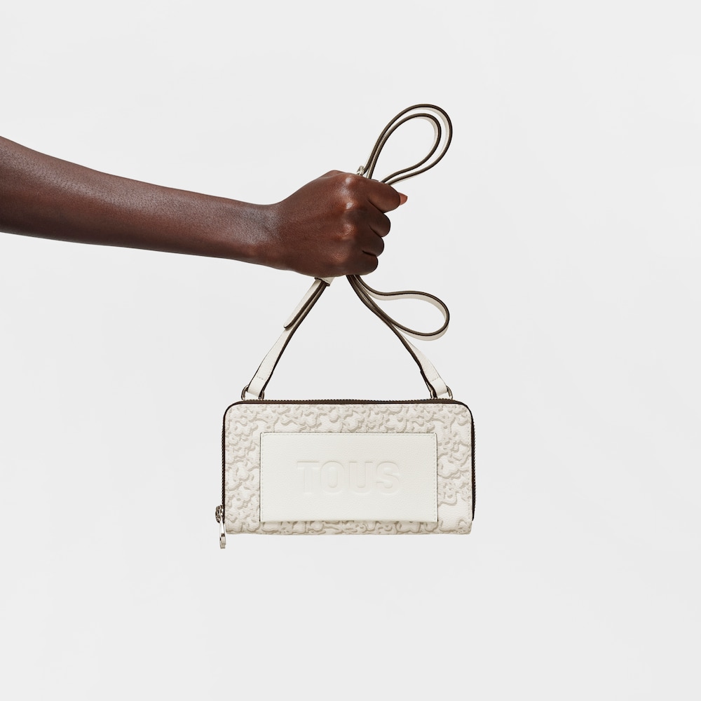 Billetera portam&oacute;vil gris claro Kaos Mini Evolution