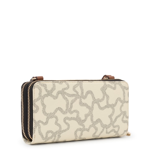 Beige Wallet-cellphone case Kaos Icon