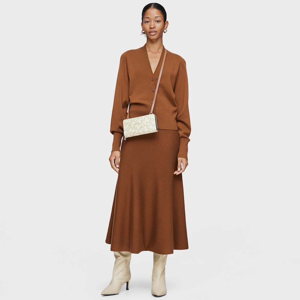 Beige Wallet-cellphone case Kaos Icon